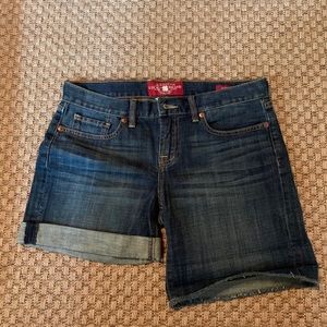 Lucky jean shorts